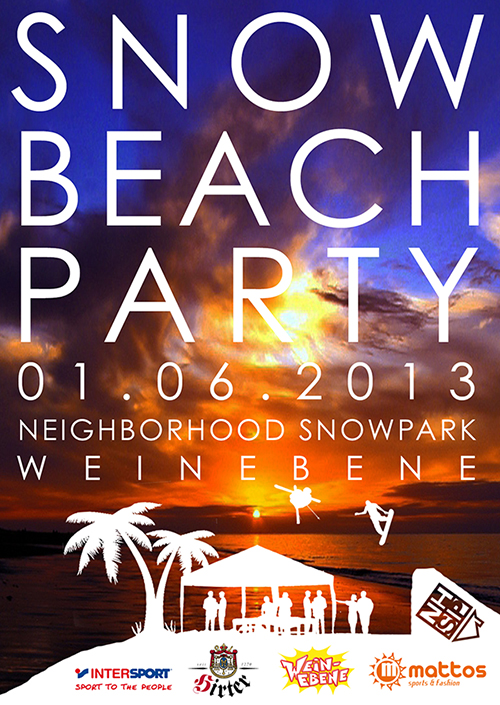 Snow Beach Party Neighborhood Snowpark
