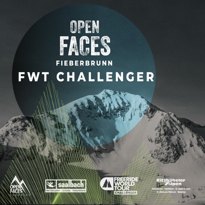 Open Faces Freeride Series 2023: 4* Challenger relocated in Fieberbrunn