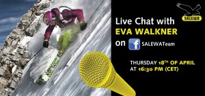 Eva Walkner im Salewa-Live Chat