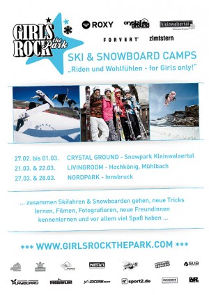 Girls Rock the Park Tour 2009 - Kick-Off im Crystal Ground Snowpark Kleweinwalsertal