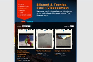 Blizzard Send-It Videocontest in vollem Gange