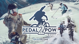 PEDAL 2 POW EP.1– Early season skiing in Chamonix with Pierre Hourticq &amp; Clementine Junique