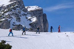 Ein Skitourenwochenende auf EInladung von Norrona im Rofan