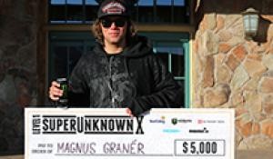 Magnus Graner gewinnt beim Superunknown X